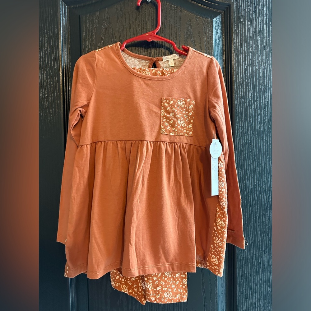 Girl long sleeve and leggings ( Fall)
